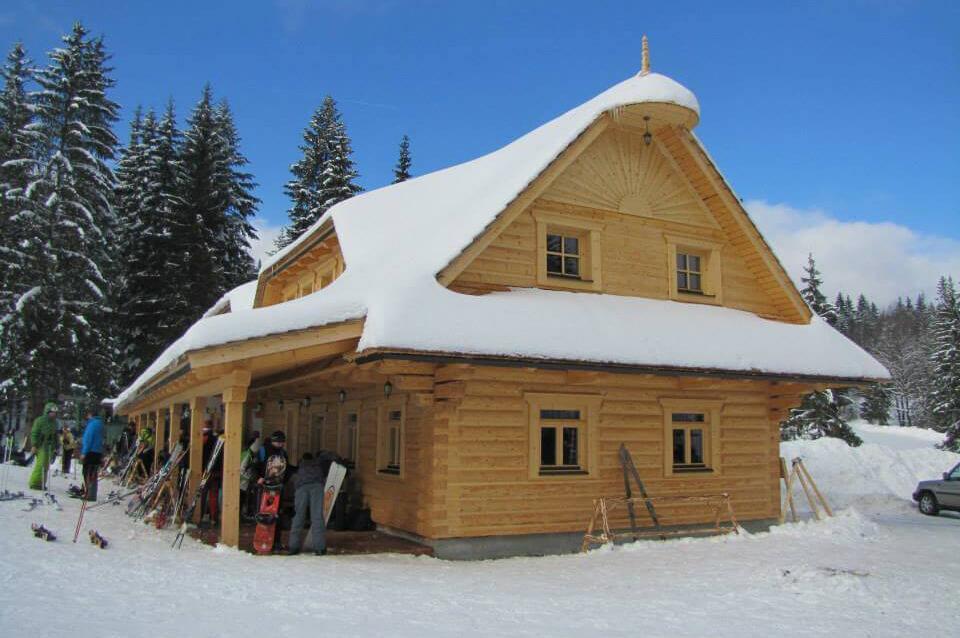 Koliba Ski Gruniky Sihelné Exterior photo